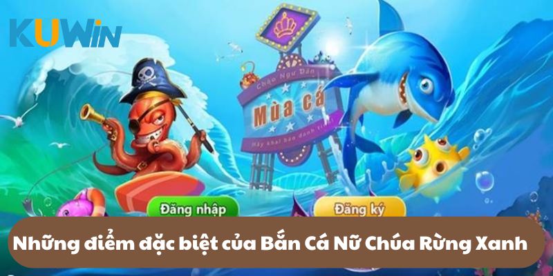 Bắn Cá Nữ Chúa Rừng Xanh sở hữu kho vũ khí đa dạng