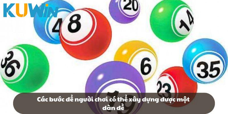 Các bước để người chơi có thể xây dựng được một dàn đề