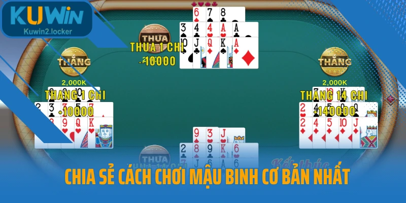 Chia sẻ cách chơi mậu binh cơ bản nhất